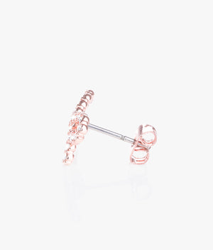 Tarlay twinkle bow stud in rose gold