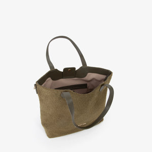 Courmayeu large shopper in militare