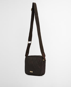 Quilted crossbody in olive