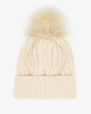 Elsdon beanie in eggshell