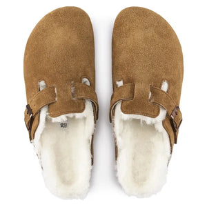 Boston shearling suede in mink