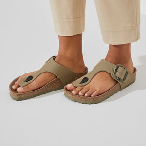 Gizeh textile buckle in faded khaki