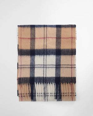 Tartan scarf in hessian tartan