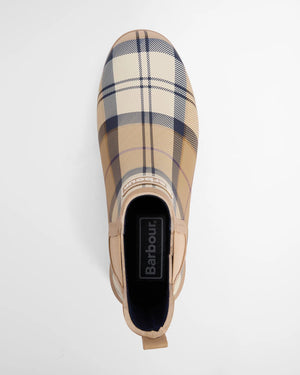 Wilton ankle boot in hessian tartan