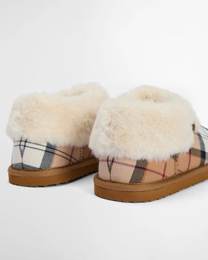 Eloise tartan bootie in hessian tartan
