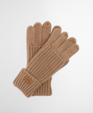 Saltburn knitted glove in mink