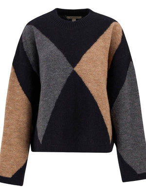 Sabrina knitted jumper