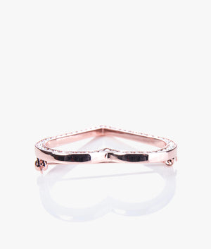 Estrada enchanted heart brooch in rose gold