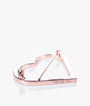 Estrada enchanted heart brooch in rose gold