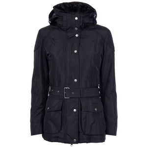Barbour Outlaw waterproof jacket in black EQVVS Womens