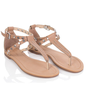 Royal toe post sandal in fawn