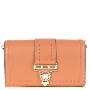 Salopette Buckle Handbag in camel