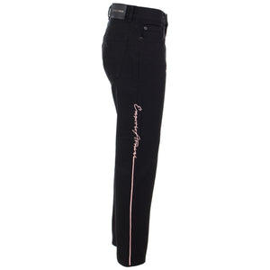 Embroidered jean