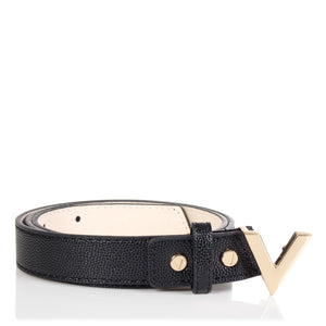 Divina belt in black and gold