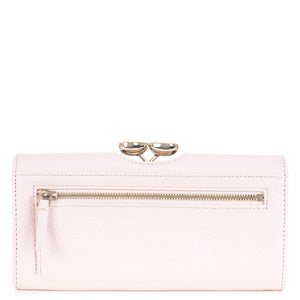 Alyysaa teardrop bobble purse in light pink