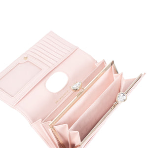 Alyysaa teardrop bobble purse in light pink