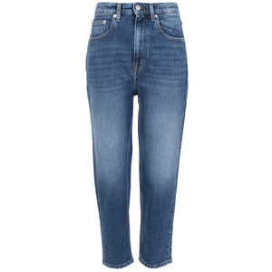 Mom tapered jean in light blue