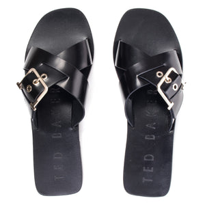 Joseei buckle detail flat sandal