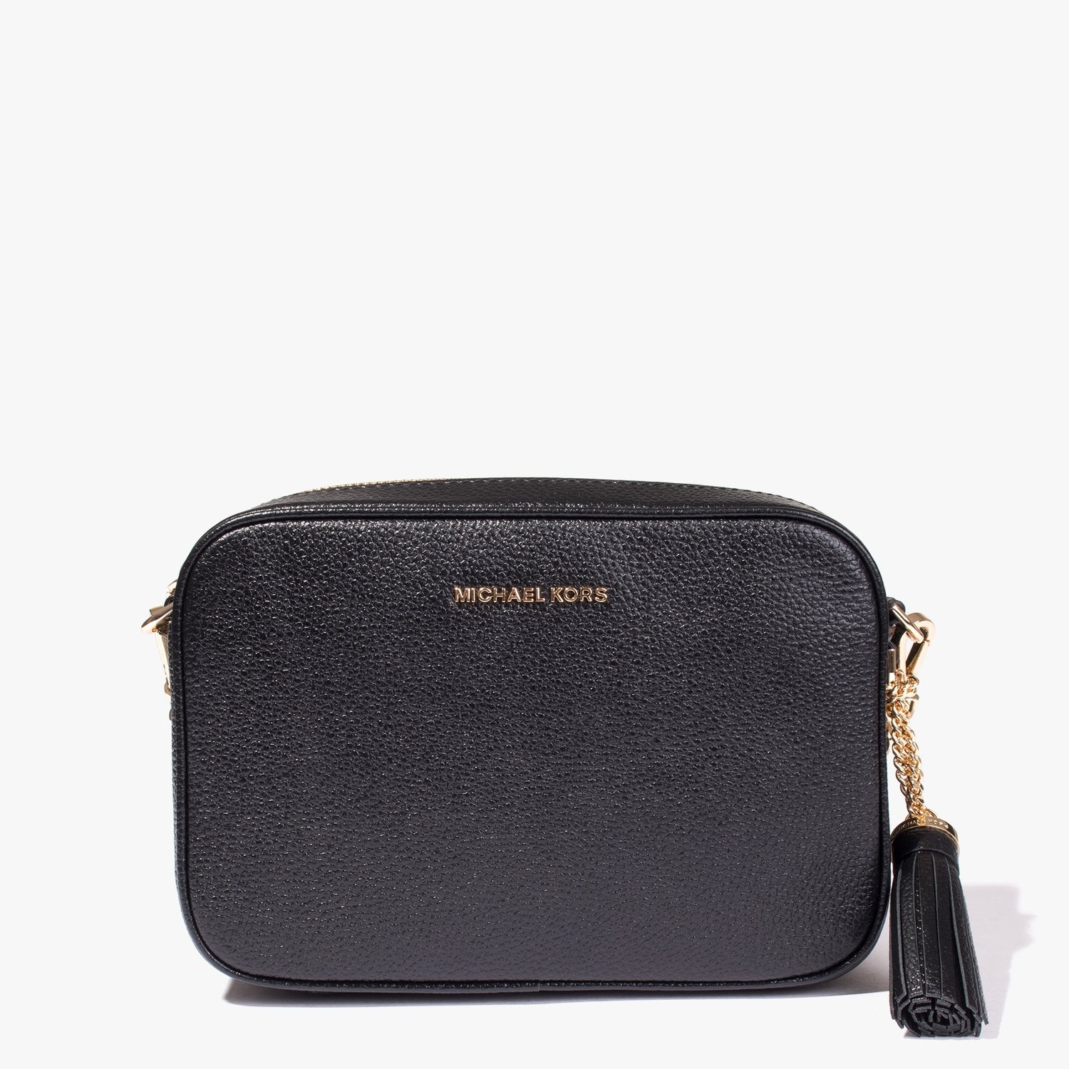 Michael kors hotsell camera bag black