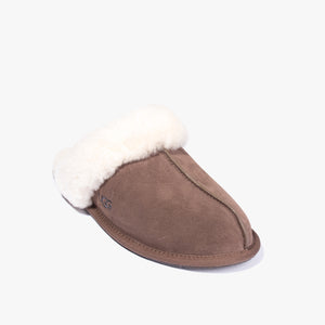 Scuffette Slippers in Dark espresso