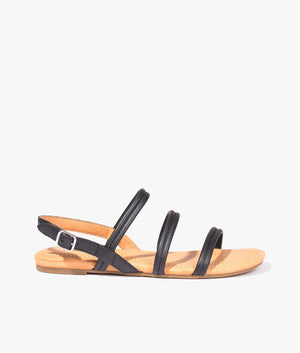 Mytis strappy sandal in black