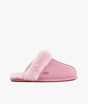 Scuffette slippers in shell pink