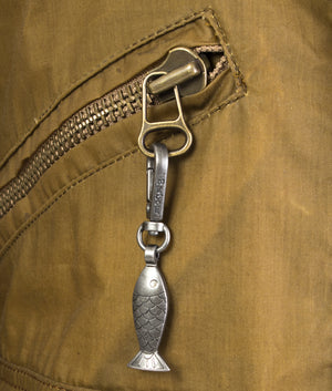 Lucille wax jacket in sand