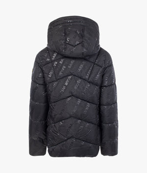 Valle quilt in black