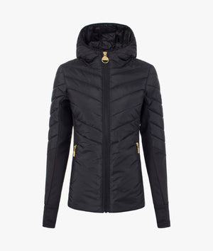 Allen quilted sweat in black