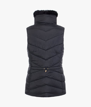 Santa Rosa gilet in black