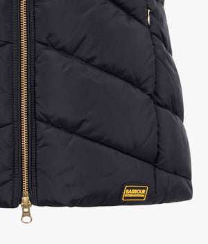 Santa Rosa gilet in black