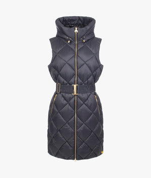 Claremont gilet in black