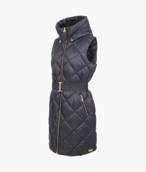 Claremont gilet in black