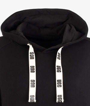 Aderyn hoodie dress in black