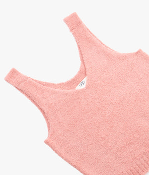 Dulcie tank top in desert coral
