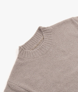 Heddie mock neck knit in granite