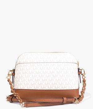 Jet set dome crossbody in dahlia multi