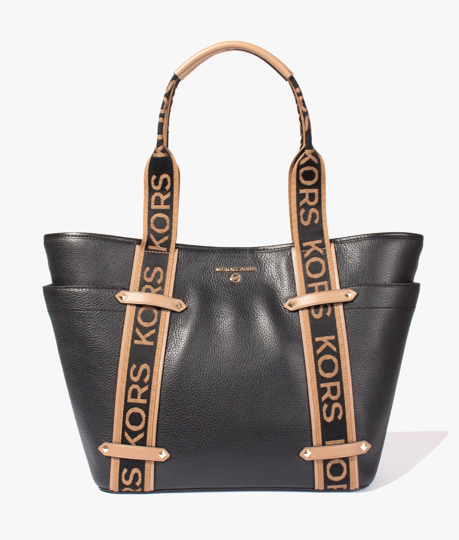 Michael Kors | Maeve large open tote in black multi | EQVVS Womens