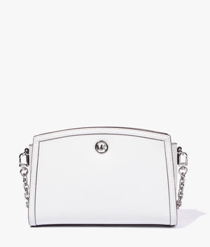 Chantal crossbody in optic white