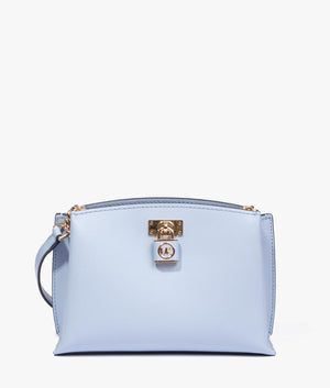 Ruby messenger bag in pale blue