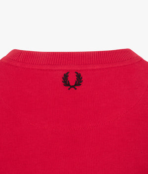 Arch branded sweatshirt in blood