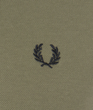 Twin tipped Fred Perry dress in military green