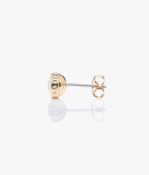Sinaa Crystal Stud Earrings in Gold/Crystal