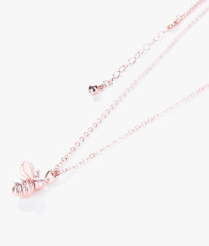 Bellema bumble bee necklace in rose gold