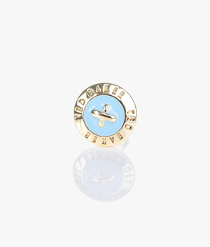 Eisley Enamel Button Earrings
