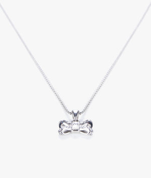SABENA crystal bow pendant