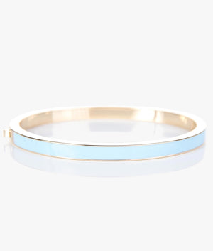 Elemara enamel hinge bracelet in light blue