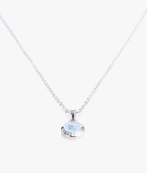 Elvina Enamel Button Necklace
