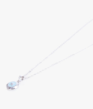 Elvina Enamel Button Necklace