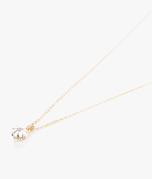 Dorriy daisy pendant in gold & white
